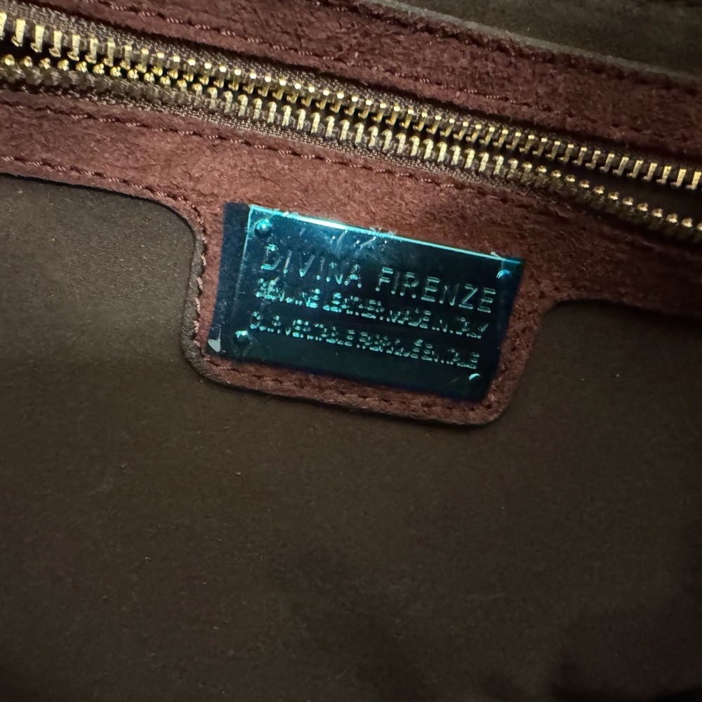 Divina Firenze East West Suede Bag - Picture 8 of 9